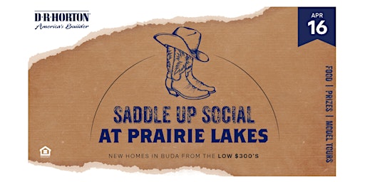 Primaire afbeelding van Saddle Up Social At Prairie Lakes