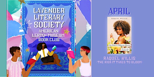 April | Lavender Literary Society: Raquel Willis  x  B. Hawk Snipes  primärbild