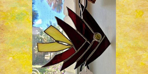 Let's Make a "Funky Fish" Stained Glass Suncatcher