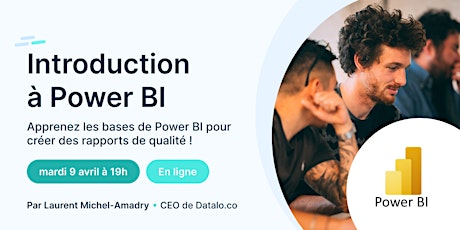 Workshop : Introduction à Power BI - mar. 9 avril