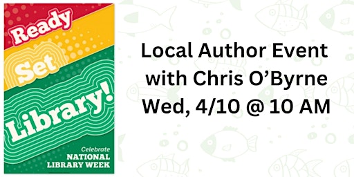Hauptbild für Local Author Event with Chris O'Byrne