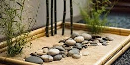 Imagem principal do evento Self-care series:  Creating a tabletop Zen garden