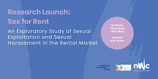 Primaire afbeelding van Webinar Research Launch: Sex for Rent