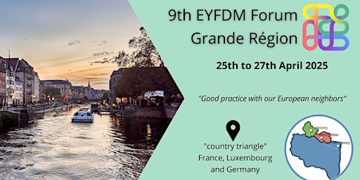 Image principale de EYFDM Forum 2025: Grande Région: LUX-GER-FR