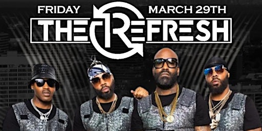 Hauptbild für REFRESH FRIDAY Mar. 29: The Luxe Buffet + JAGGED EDGE Live  + Afterparty!