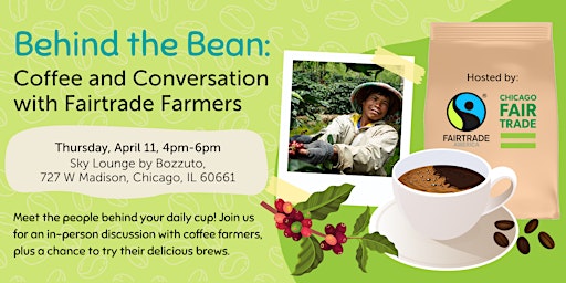 Immagine principale di Behind the Bean: Coffee and Conversation with Fairtrade Farmers 
