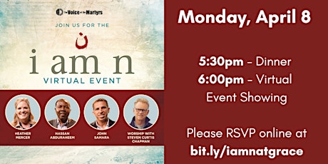 "I am N" Dinner & Virtual Event Showing