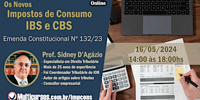 Primaire afbeelding van Os Novos Impostos de Consumo – IBS/CBS