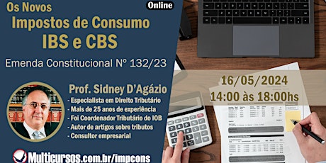 Imagem principal do evento Os Novos Impostos de Consumo – IBS/CBS