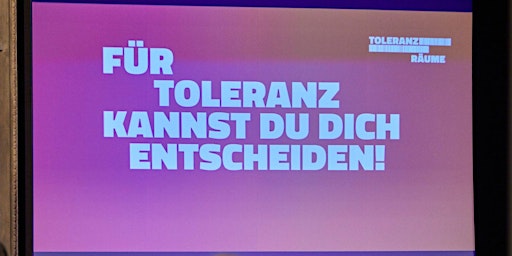 Imagem principal do evento Eröffnungsfeier: Ausstellung ToleranzRäume