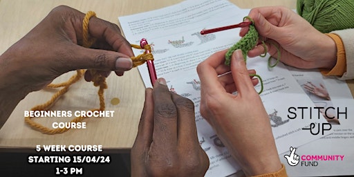 Imagen principal de Beginners Crochet Course 5 Week Booking