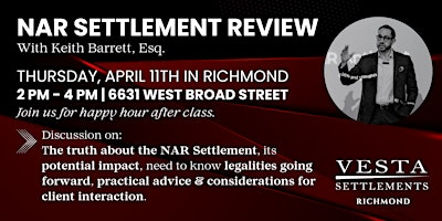 NAR Settlement Review in Richmond primary image