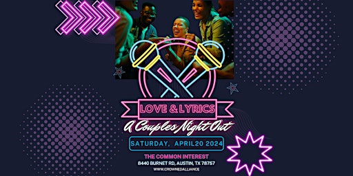 Imagem principal do evento Love & Lyrics: A Couples Night Out
