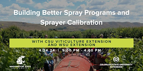 Building Better Spray Programs and Sprayer Calibration