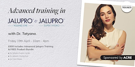 Biorevitalisation: Advanced Jalupro Training + Free Product Bundle Included