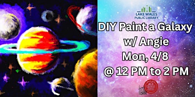 Imagen principal de DIY: Paint a Galaxy w/ Angie