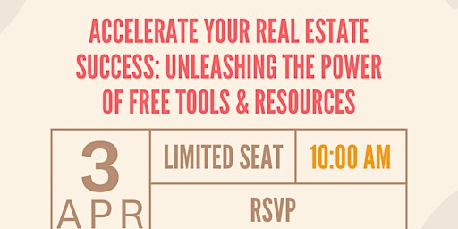 Accelerate Your Real Estate Success: Unleashing the Power of Free Tools & R primary image