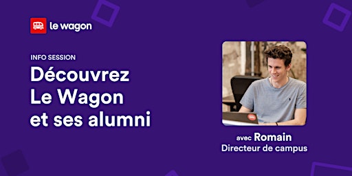 [Info session] Découvrez Le Wagon et ses alumni primary image