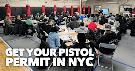 CCW NYPD  & NY State Certified 16 Hour Concealed Carry Firearm Course May