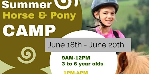 Imagem principal do evento 3 Day Summer Break Horse & Pony Camp!