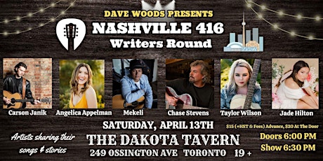 Imagen principal de Nashville 416 Writers Round