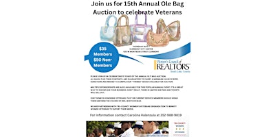 Primaire afbeelding van Women's Council of Realtors - South Lake County Ole Bag Auction