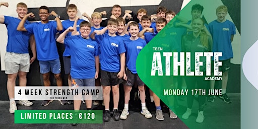 Primaire afbeelding van JUNE Teen Boys Summer Strength Camp 4 Weeks