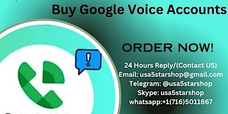 Buy Google Voice Accounts [2024]