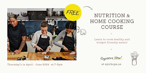 Image principale de Nutrition & Home Cooking Course