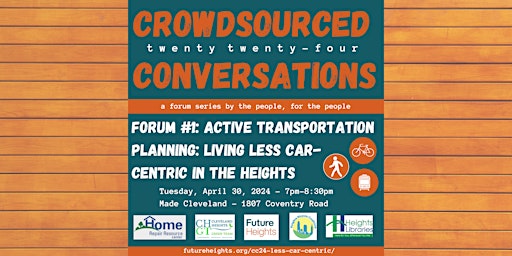 CC'24  #1: Active Transportation - Living Less Car-Centric in the Heights