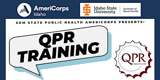 Primaire afbeelding van QPR Suicide Prevention Training - Pocatello, ID