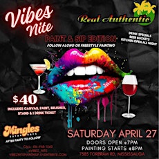 VIBEZ NITE - PAINT & SIP EDITION