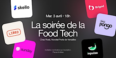 La soirée de la Food Tech primary image