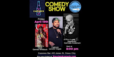 Comedy Night with Carmela Anderson & Lavetti Vegas primary image