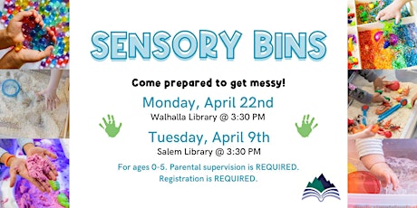 Sensory Bins - Salem Library