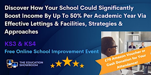 Image principale de Boost Your School Income By Up to 50% Per Year Via Lettings & Facilities