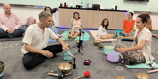 Sound bath and Essential Oils with Karine & Kriss primary image