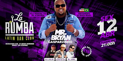 Primaire afbeelding van Mr. Bryan Gasparzinho Live aus Brasil