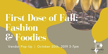 First Dose of Fall Popup: FASHION & FOOD primary image