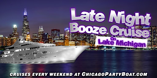 Late Night Booze Cruise on Lake Michigan aboard Spirit of Chicago primary image
