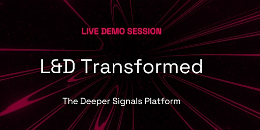 Imagen principal de L&D Transformed: 30 min Demo Session