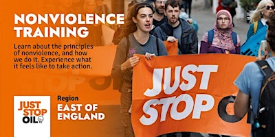 Imagem principal de Just Stop Oil Nonviolent Action Training - Cambridge