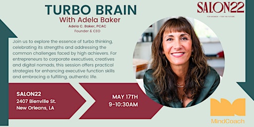 Imagen principal de Turbo Brain w/ Adela Baker