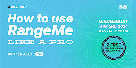 Imagen principal de How to Use RangeMe like a Pro