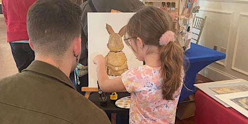 Primaire afbeelding van Kids' Paint Class with Michael - Bunny Rabbit