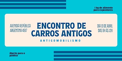 Hauptbild für Encontro de Carros Antigos 2024