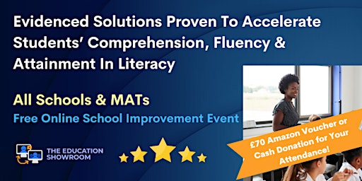 Imagem principal de Accelerate Students’ Comprehension, Fluency & Attainment In Literacy