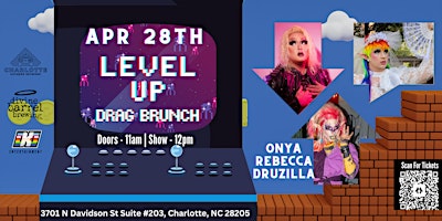 Imagem principal do evento CGN Presents: Level Up Drag Dinner!