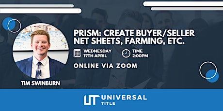 PRISM: create buyer/seller net sheets, farming, etc.