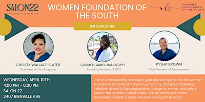 Primaire afbeelding van Women Foundation of the South